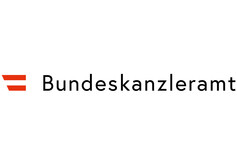 Offizielles Logo des Bundeskanzleramtes der Republik Österreich in Farbe