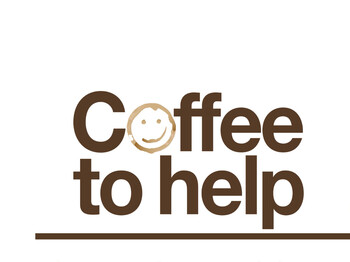 Logo und Partnerlogoleiste der Spendenaktion Coffee to help.