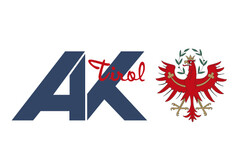 Beratung im Arbeitsrecht, Sozialrecht (Pension, Pflegegeld), Wohn- und Mietrecht, Konsumentenschutz, Steuer, Bildung, Beihilfen und Stipendien. © Arbeiterkammer Tirol Offizielles Logo der Arbeiterkammer Tirol