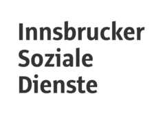 Das Angebot der Innsbrucker Soziale Dienste GmbH umfasst soziale Dienstleistungen im Bereich der Stadt Innsbruck.  © Innsbrucker Soziale Dienste GmbH Offizielles Logo der Innsbrucker Sozialen Dienste in Schwarz-Weiß