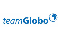 Karitativer Forschungsverein für nachhaltige Entwicklung. © Verein teamGlobo Offizielles Logo des Vereins teamGlobo in Farbe