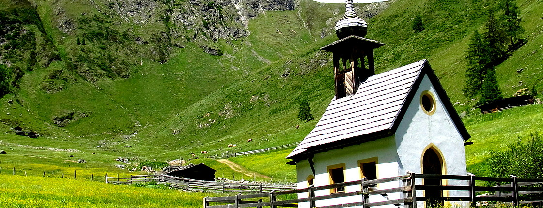 Eine Bergkapelle in Tirol